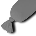 Guling-sleeve, Kussensloop grijs, 185cm, 100% Katoen, Geschikt voor GulingBasic, XL en Zorg