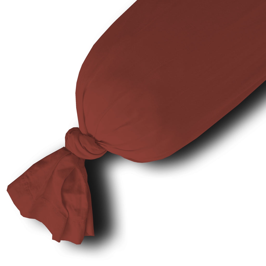 Guling-sleeve, Kussensloop terracotta, 185cm, 100% Katoen, Geschikt voor GulingBasic, XL en Zorg